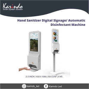 Karindo Automatic Hand Sanitizer Digital Signage