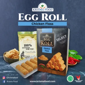 Chicken Floss Egg Roll Box "New" ( Kue Kering )