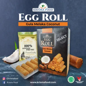 Gula Melaka Coconut Egg Roll Box  ( Kue Kering )
