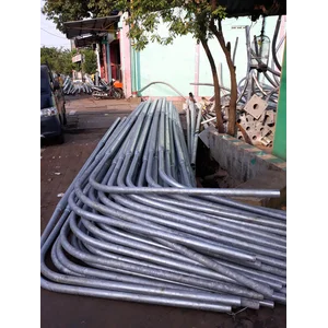 Tiang Lampu / Tiang PJU Bulat/Oktagonal