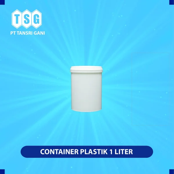 Ember Plastik Tsg 1 Liter Warna Putih