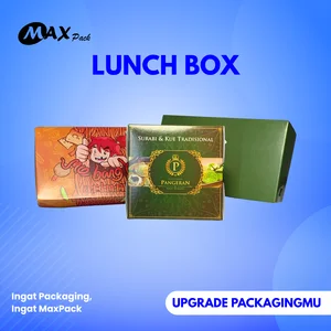 Kotak Makanan Kertas Ukuran Sedang