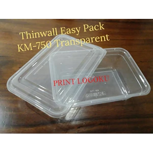 Thinwall 750 ml / Food Container 750 ml / Plastic Container / Plastic food box