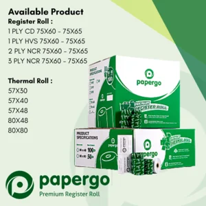 Kertas Thermal 57 X 30
