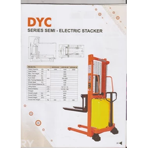 Stacker Semi Electric Dyc 1535 Merk Dalton