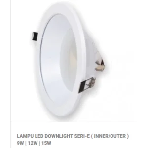 Lampu LED Downlight Seri-E (Inner-Outer) 