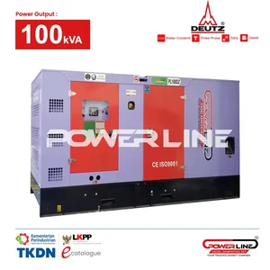  Genset Deutz 100 Kva Powerline (Genset Solar)