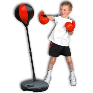 Samsak Tinju Anak Dengan Sarung Tinju (Kids Boxing Set)