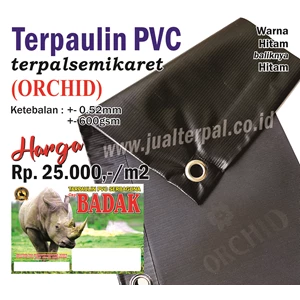Semi Rubber Orchid Tarpaulin Black Black Color Rhino Cap