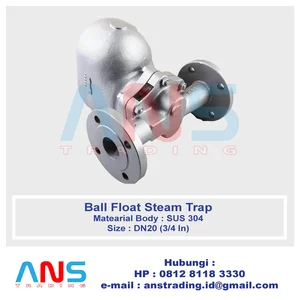 Ball Float Steam Trap SUS 304 DN20