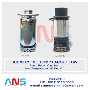 Large Flow Submersible Pump (Body Cast Iron)