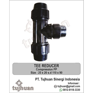 TEE Reducer Compression PP (Fitting PP Compression)