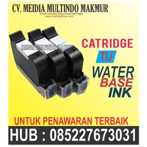 Cartridge Pinter Black Thermal Inkjet Water Base Ink Cat
