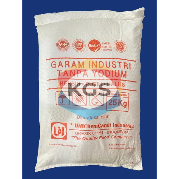 Garam Industri Aneka Pangan Halus 40/100 Non Iodium