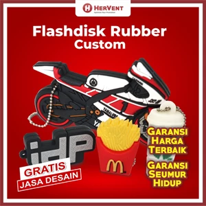 CUSTOM FLASHDISK - Promotional Souvenir / USB Customized Logo / Rubber Character Flashdisk - HERVENT