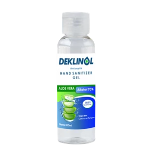 Deklinol Hand Sanitizer Gel 100 Ml 1 Karton (Isi 24Pcs)