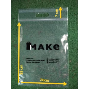 Plastik Klip Oval bening / Transparan