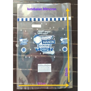 Plastik Kemasan PP Transparan 80 Micron