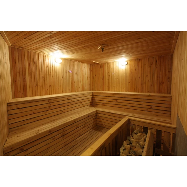 Pengadaan ruang sauna By PT CV.premiere Wood indonesia