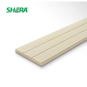SHERA Floor Plank 2 Roll V-Cut Edge Cassia Texture Jasmine White Primer