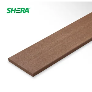 SHERA Stair Riser Color Through Anti Slip Straight Grain Texture Tropical Oak