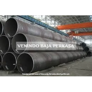 Pipa Hitam Spiral ASTM A252 Grade 2 Welded ERW