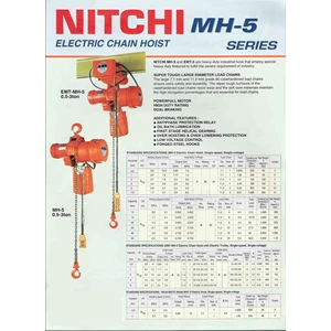 NITCHI MH-5 Series Electric Chain Hoists