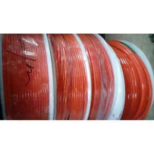 PU Bancord / Polyurethane Round Belt Conveyor Orange / Green Color