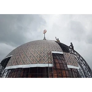 Pintu Kubah Masjid Tembaga Boyolali