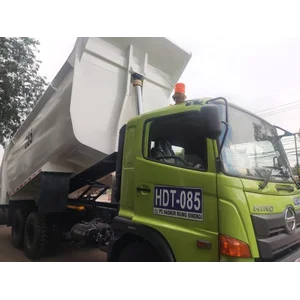 Dump Truck Hino Ranger Euro 4 FM 280 JD 6x4 Mining Spek dgn kapasitas Dump 35m3 untuk daerah pertambangan