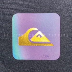 Label 3D TPU Rainbow Reflective Tebal 0.5mm