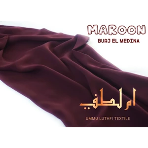Burj El Medina (Bem) - Maroon Polos Kain Polyester