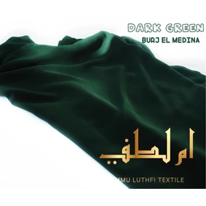 Burj El Medina (Bem) - Dark Green Polos Kain Polyester
