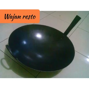 Wajan Resto Plat Hitam 50Cm