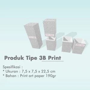Kotak Souvenir Multifungsi Size 750 x 750 x 225 mm