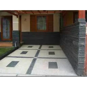 Contoh Motif Carport Batu Alam