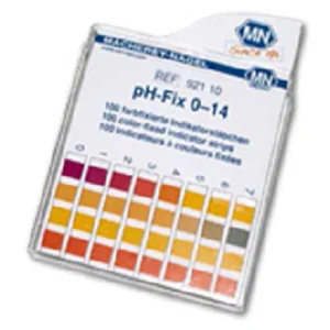 pH Meter Kertas pH 0-14 pH (100 test strips 6 x 85 mm)