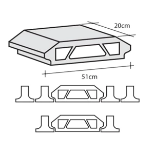Deck Board Shera – Deck T. Beam