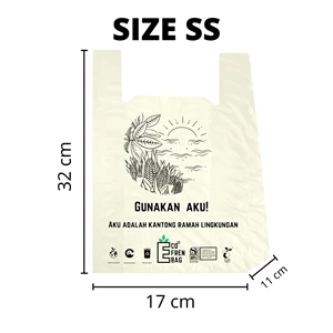 T-Shirt Bag Kantong Ramah Lingkungan Size Ss
