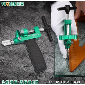 Alat pemotong kaca glass tile opener keramik Granit multi fungsi Kaca Mesin Pemotong Metal