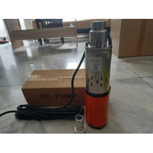 Pompa Celup Screw Water Pump DC 12V Sumur bor 3inch Submersible Pump