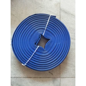 MAXPUMP Selang Air Karet Elastic Biru 4inch 25MM Siram Pembuangan Air Taman Selang Air Water Hose Terpal Plastik