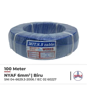 Kabel Listrik Serabut NYAF Mitsuba 6mm @100Meter SNI 