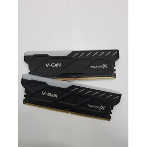 Ram Ddr4 V-Gen Tsunami X 8Gb 2666Mhz Cl15 (2X4gb) Rgb Oc Gaming Vgen