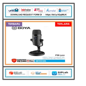 TJM-BOYA BY-PM500 USB Sound Recording Condensor Microphone Mic with Holder -  Mikrofon