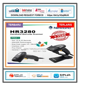 Handheld Scanner TJM-NEWLAND HR-3280 SCANNER BARCODE 2D HR 3280 - USB