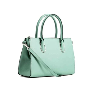 Tosca Blue Synthetic Leather Handbag And Sling