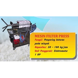 Mesin Filter Press - Penyaring Minyak