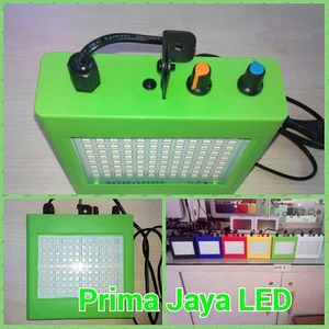 Strowbo LED Kotak RGB Hijau