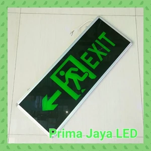 LED lights Great Two-way Exit Sign 30 X 80 Cm Green